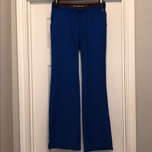 HeartSoul royal blue scrub bottoms